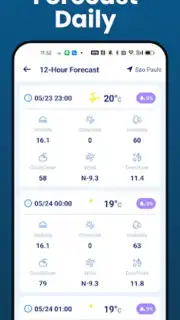 Daily Weather Launcher - Radar screenshot 2