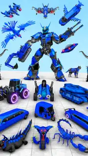 Bull Robot Car Game: Robot Game screenshot 7