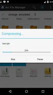 Arc File Manager screenshot 4