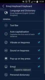 Kika Keyboard - Cool Fonts, Emoji, Emoticon, GIF screenshot 5