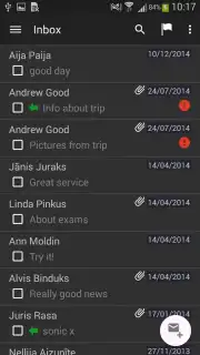 Inbox.lv screenshot 7