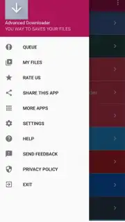 Advanced Downloader screenshot 3