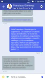 Aquila Messenger for Twitter screenshot 4