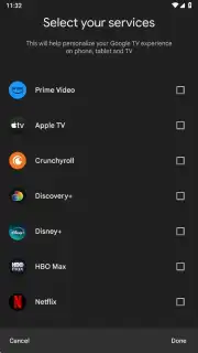 Google TV screenshot 10