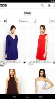 ASOS screenshot 2