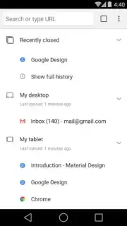 Chrome Beta screenshot 15