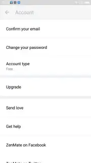 ZenMate screenshot 3