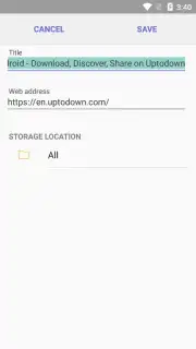 Samsung Internet Lite/Go screenshot 1