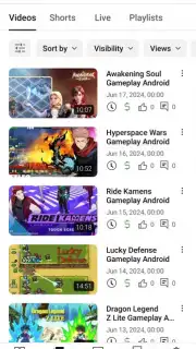 YouTube Studio screenshot 10