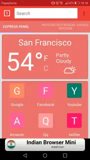 Light Browser screenshot 2