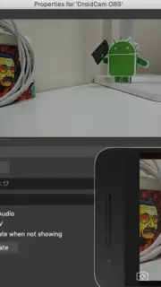 DroidCam OBS screenshot 3