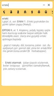 Hazyna sözlük screenshot 1