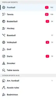 FlashScore screenshot 9