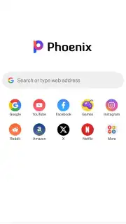 Phoenix Browser screenshot 1