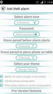 Anti theft alarm screenshot 18