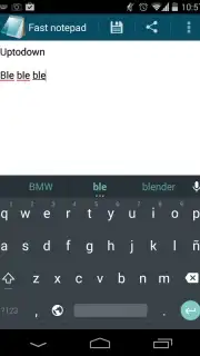 Fast Notepad screenshot 2
