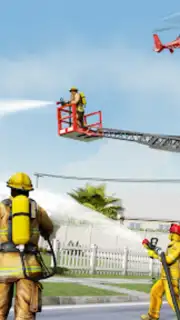Firefighter :Fire Brigade Game screenshot 4