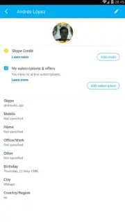 Skype Lite screenshot 6