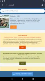 Application Prescrire screenshot 3