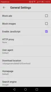 Light Browser screenshot 5